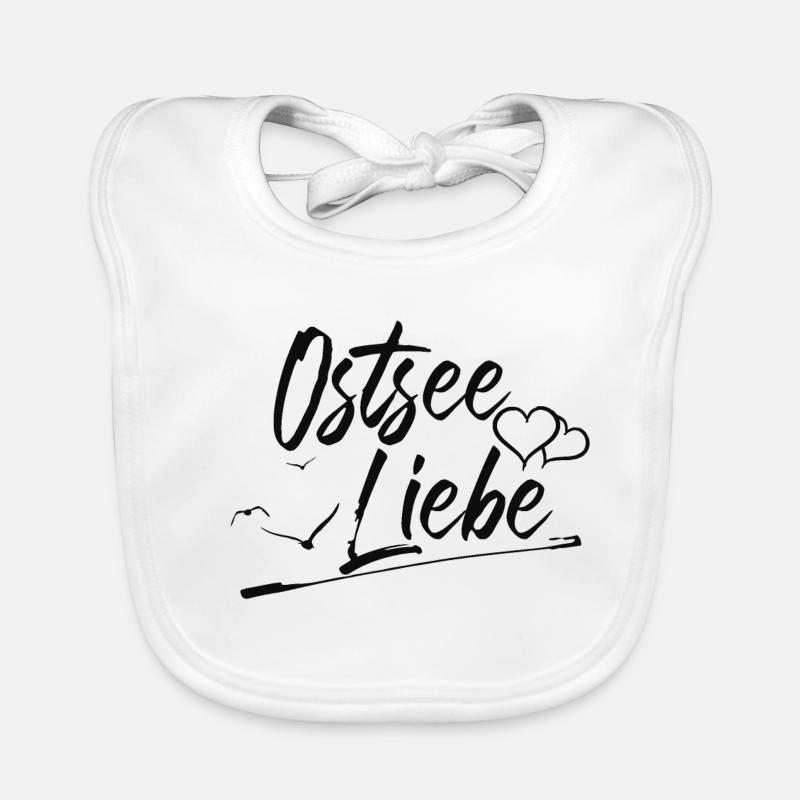 Ostsee Liebe Baby Bio-Lätzchen