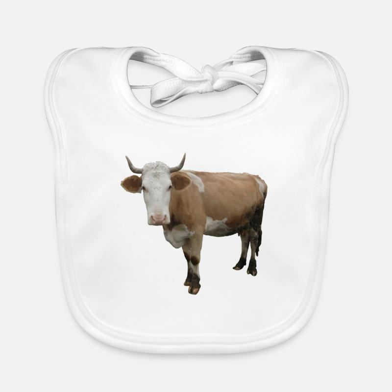 Cow Organic Baby Bibs