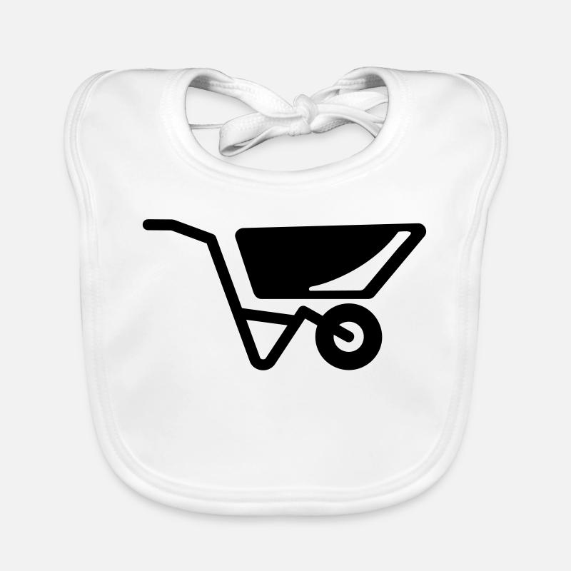 Schubkarre Baby Bio-Lätzchen