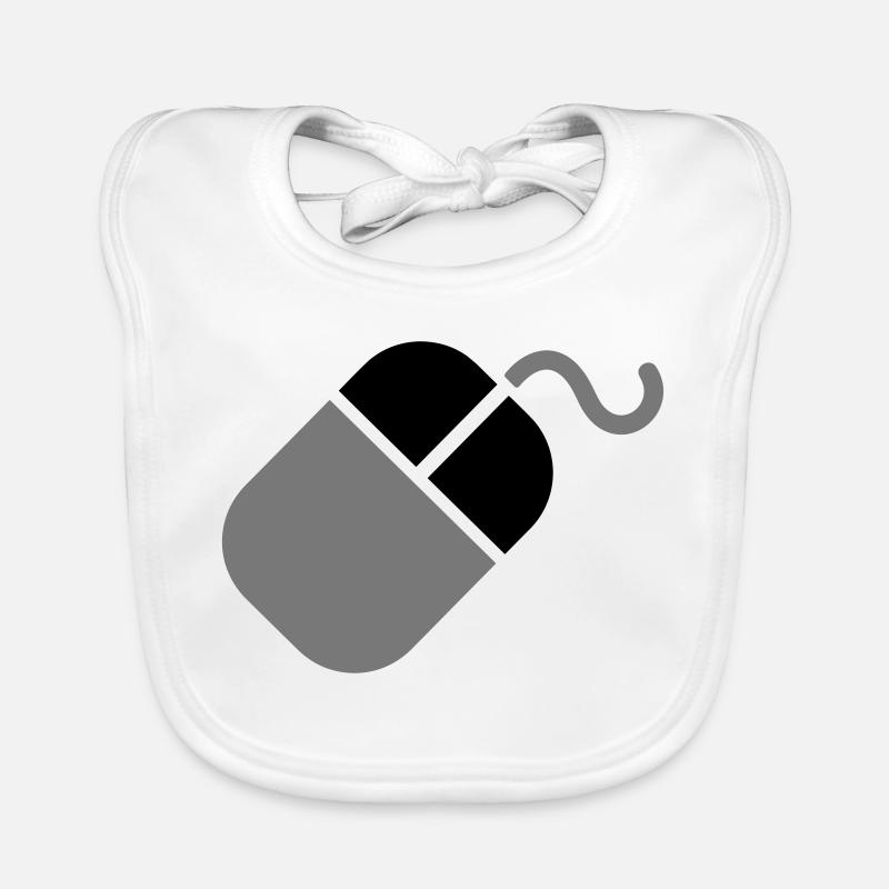 Ordinateur PC souris Bavoir bio Bébé