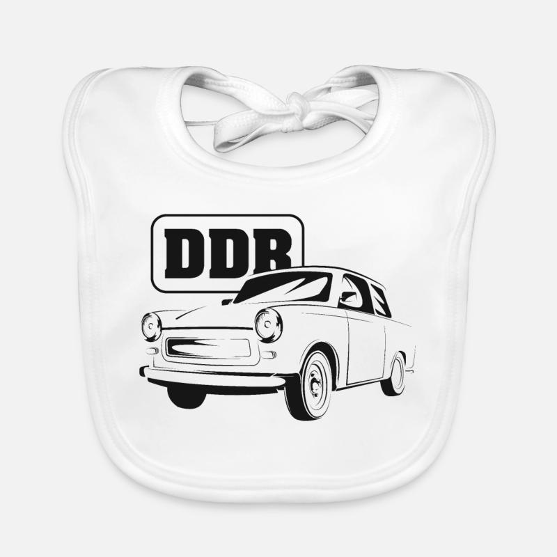 Trabant RDA République nostalgie symbole voiture classique Bavoir bio Bébé