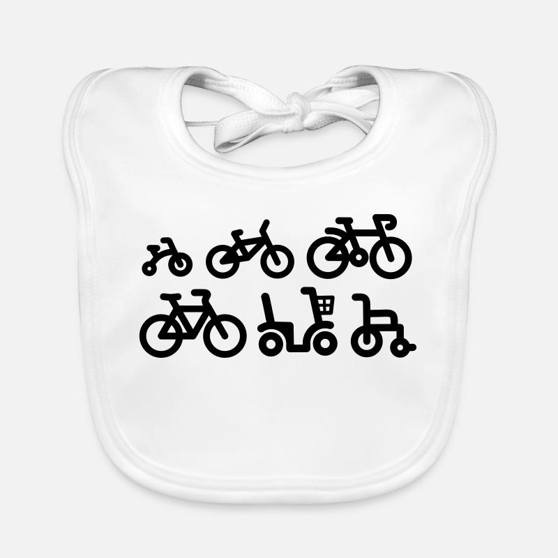 Evolution vélo de course cyclisme vélo de course Bavoir bio Bébé