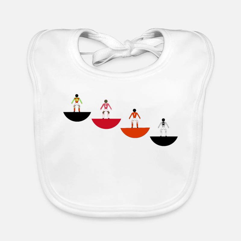 1976 subbuteo Organic Baby Bibs