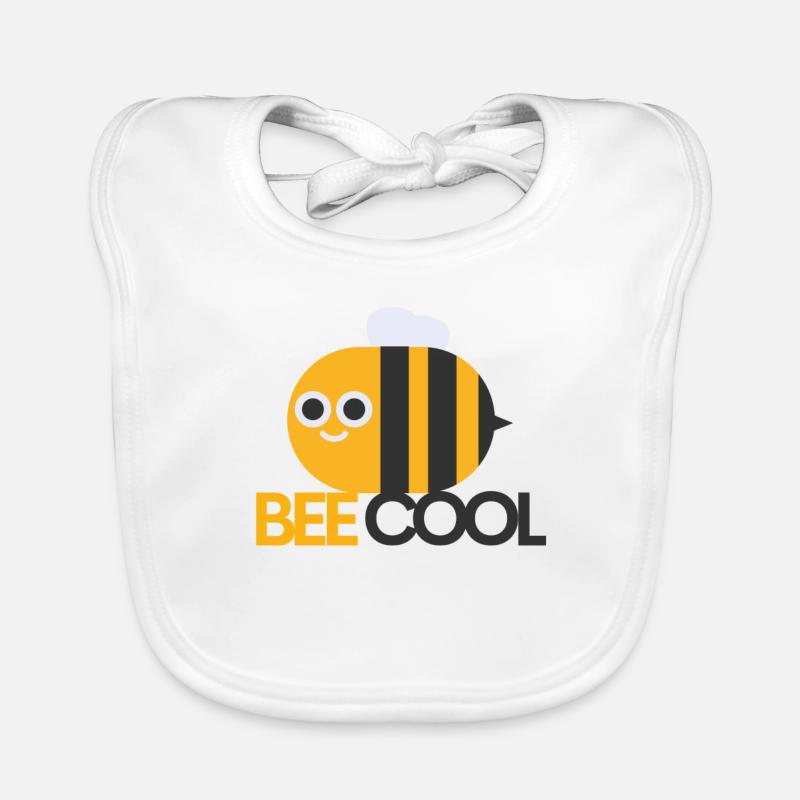 Bee cool - Coole Biene Baby Bio-Lätzchen
