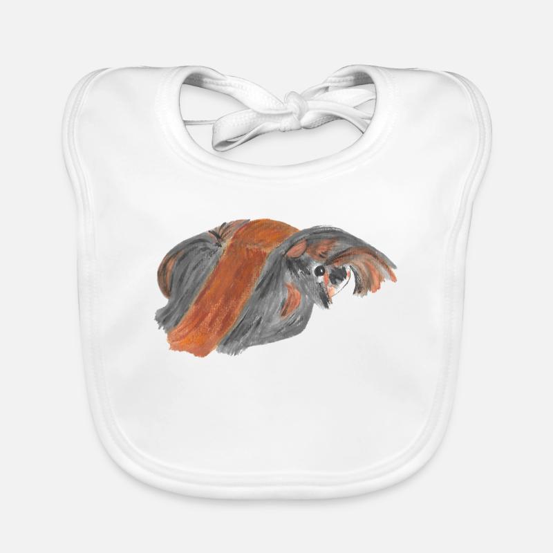 Peruvian guinea pig Organic Baby Bibs