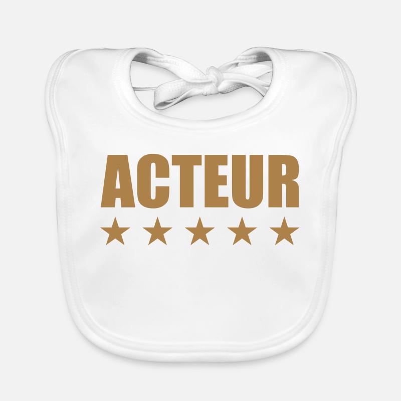 Acteur ***** Bavoir bio Bébé