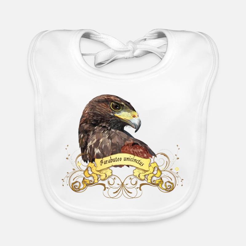 Harris Hawk Baby Bio-Lätzchen