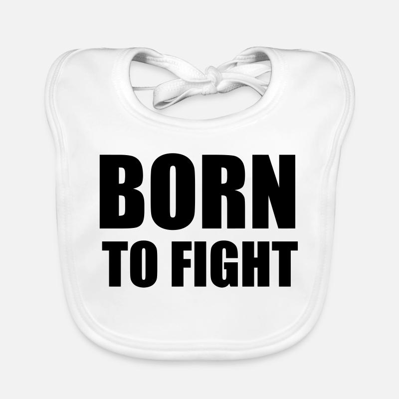 Born to fight Organic Baby Bibs