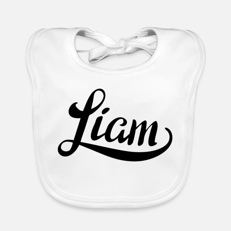 Name Liam Baby Bio-Lätzchen