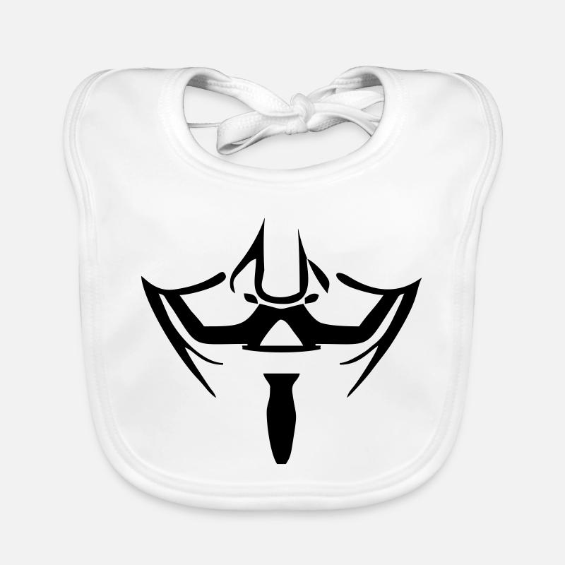 Masque anonyme Bavoir bio Bébé