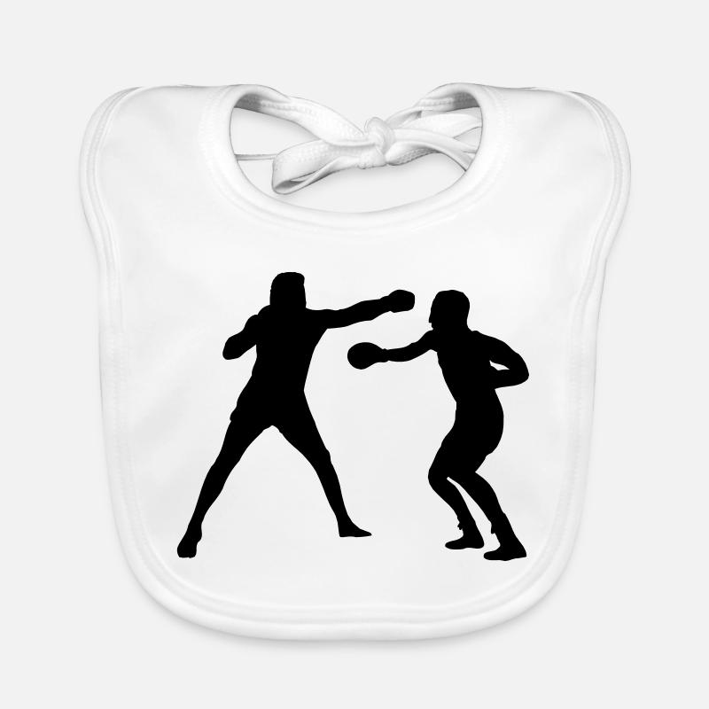 Entraînement de combat de boxe Bavoir bio Bébé