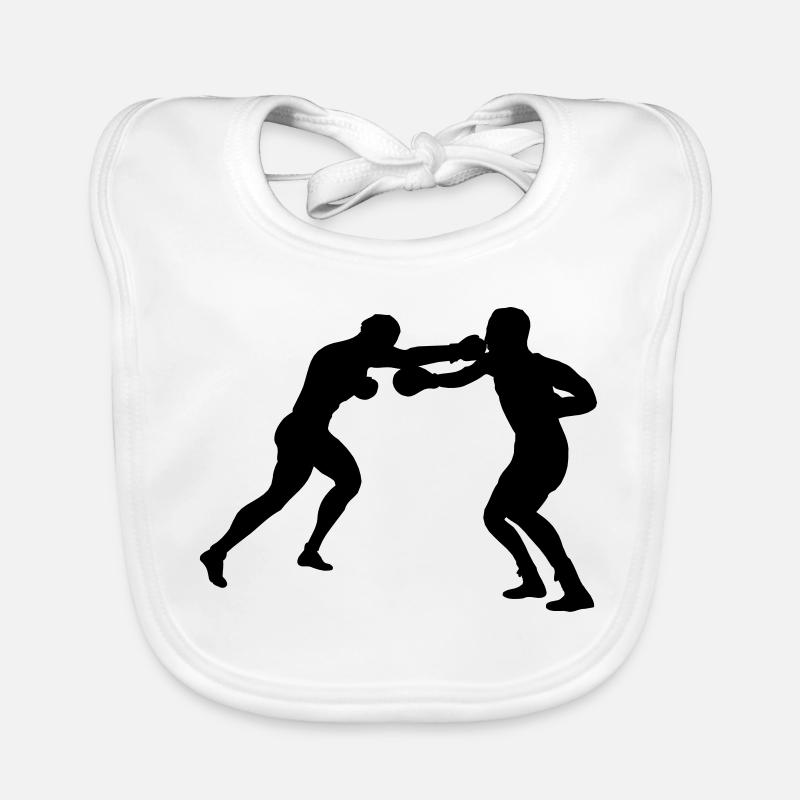 Boxkampf Baby Bio-Lätzchen