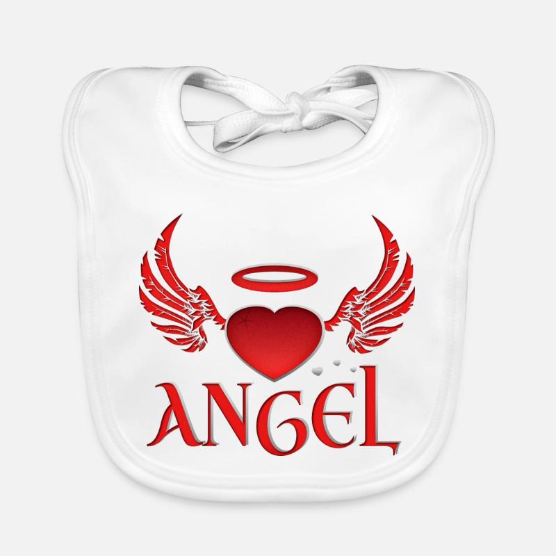 Angel & Devil Organic Baby Bibs