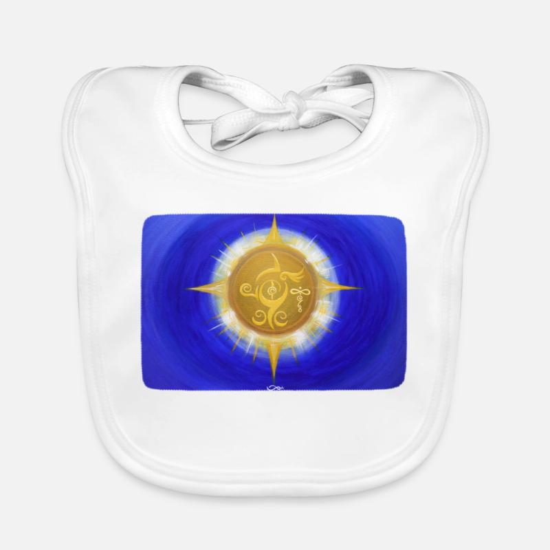 CreationLight of Divine Protection 1 Organic Baby Bibs