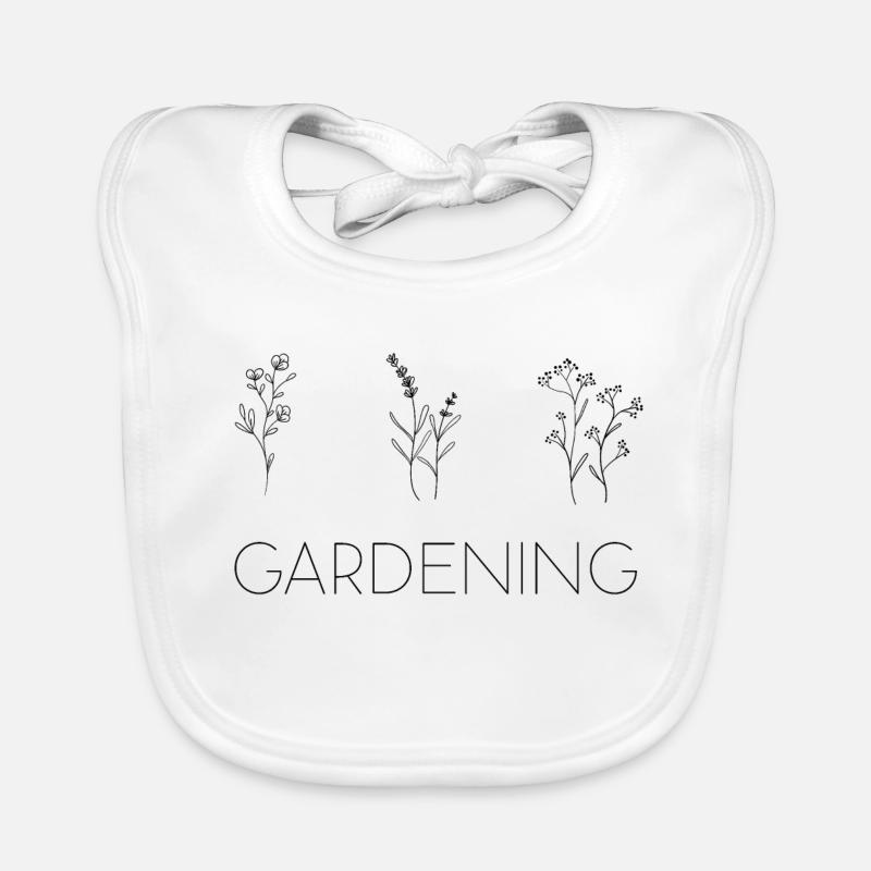 Jardinage Gärtnern Bavoir bio Bébé