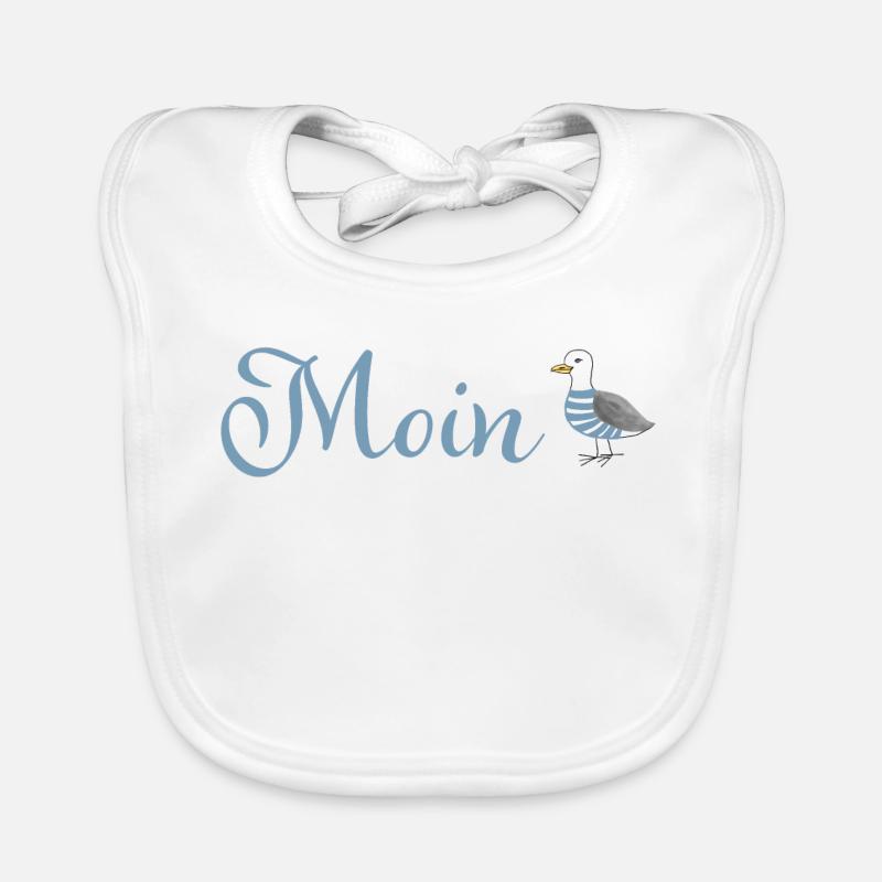 Moin Möwe Baby Bio-Lätzchen