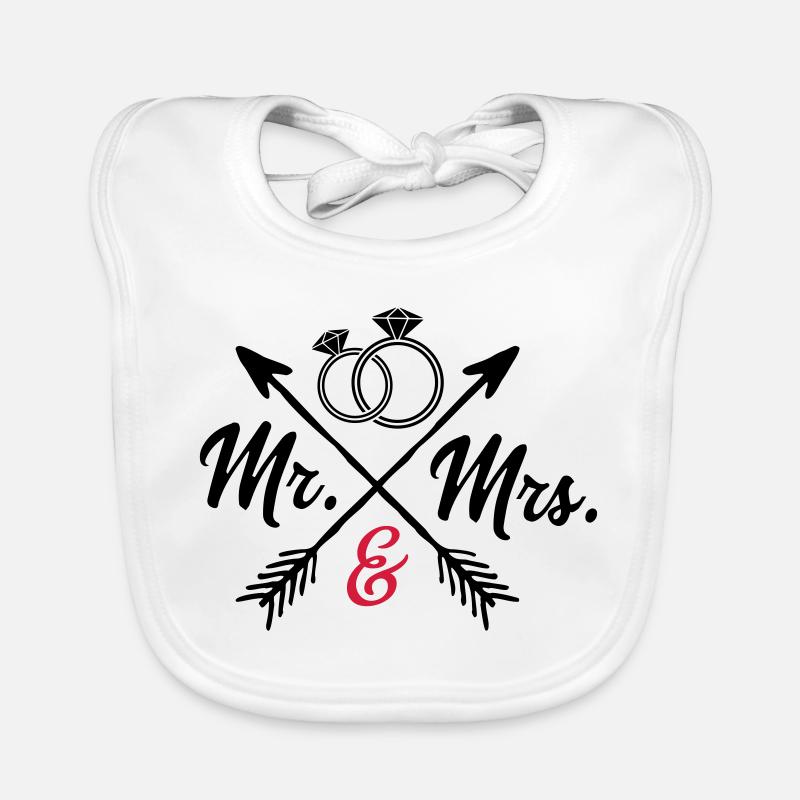 Mr. And Mrs. Baby Bio-Lätzchen