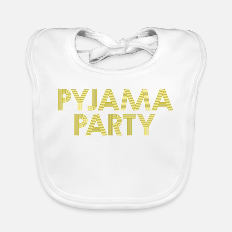 PAJAMA PARTY Bathrobe Organic Baby Bibs