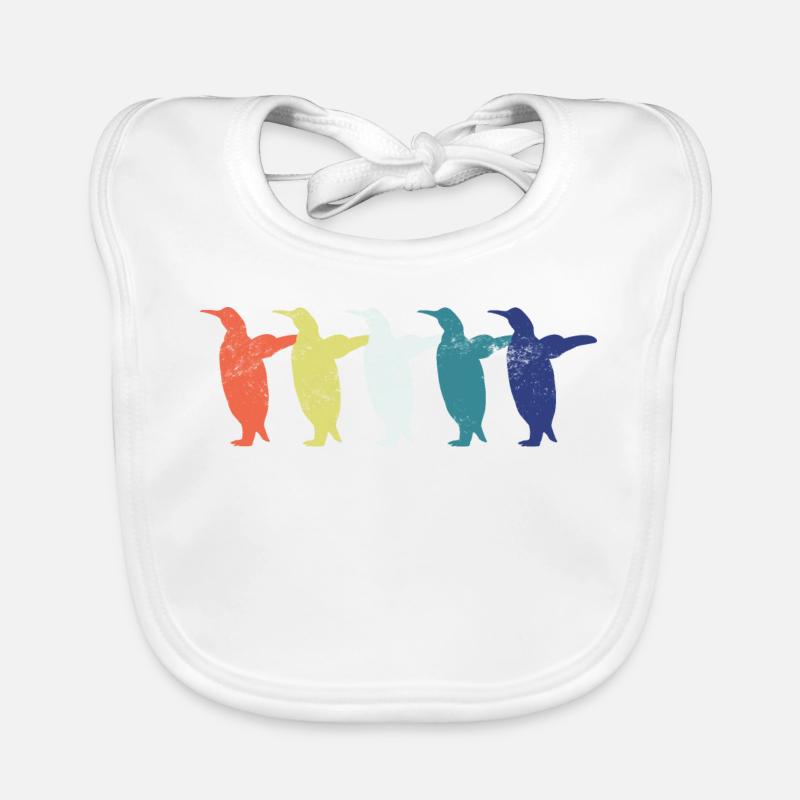 Penguin Penguins Organic Baby Bibs