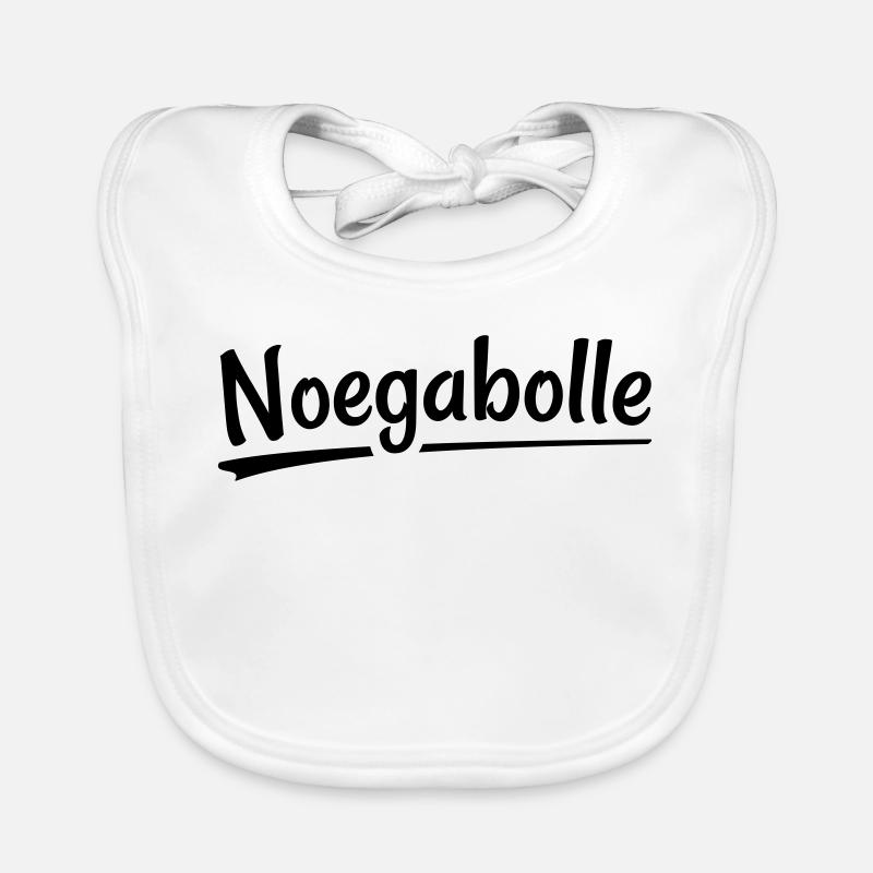 Noegabolle- Dialecte anversois Bavoir bio Bébé
