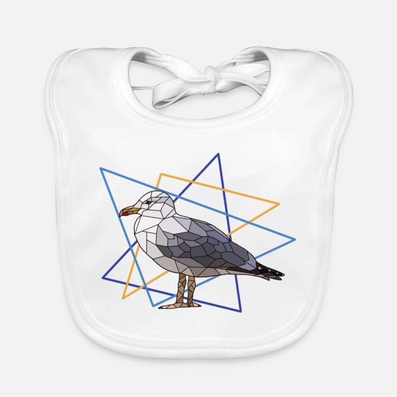 Mouette Bavoir bio Bébé