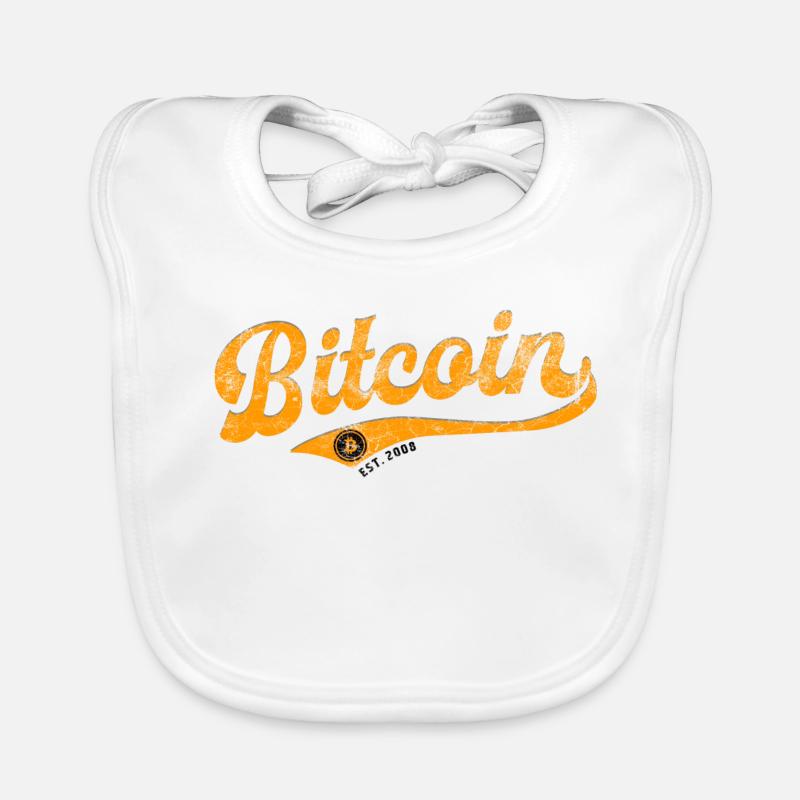 Bitcoin - l’avenir a commencé - Est. 2008 Bavoir bio Bébé