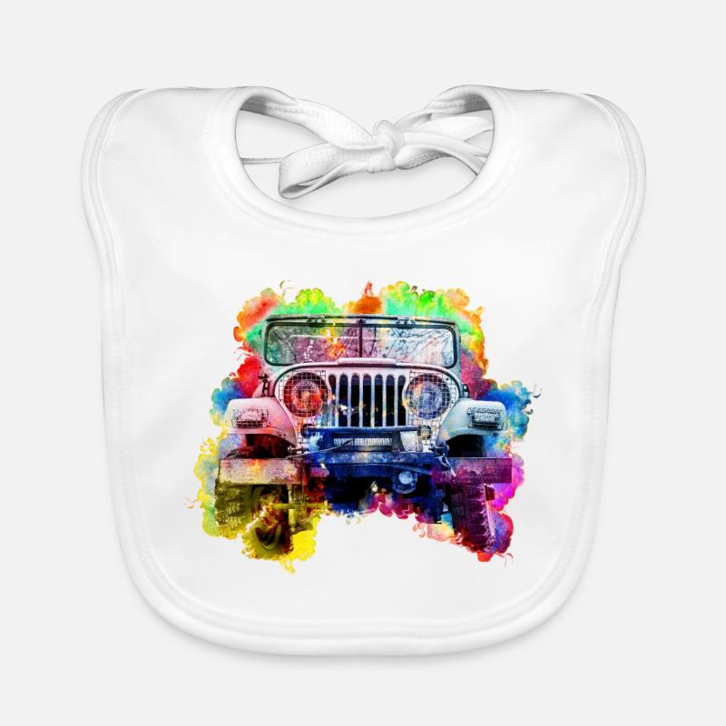Jeep Bavoir bio Bébé