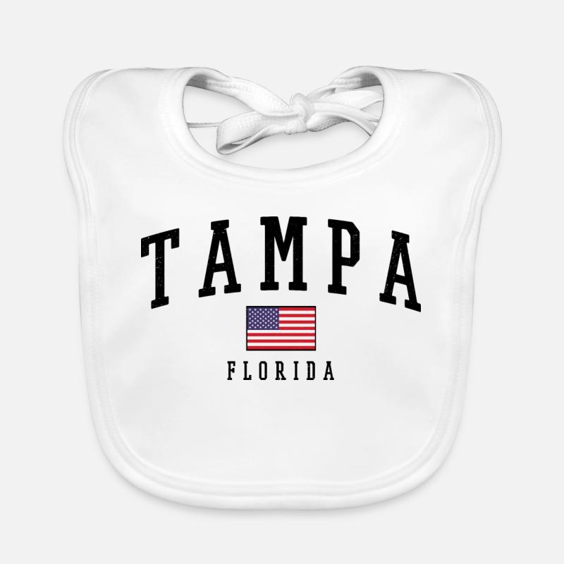 Tampa Floride Bavoir bio Bébé