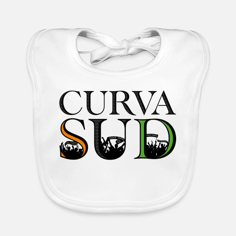 Curva Sud Bavoir bio Bébé