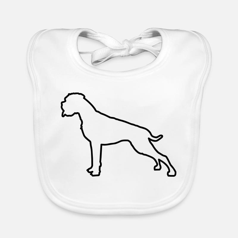 Plan Boxer Bavoir bio Bébé