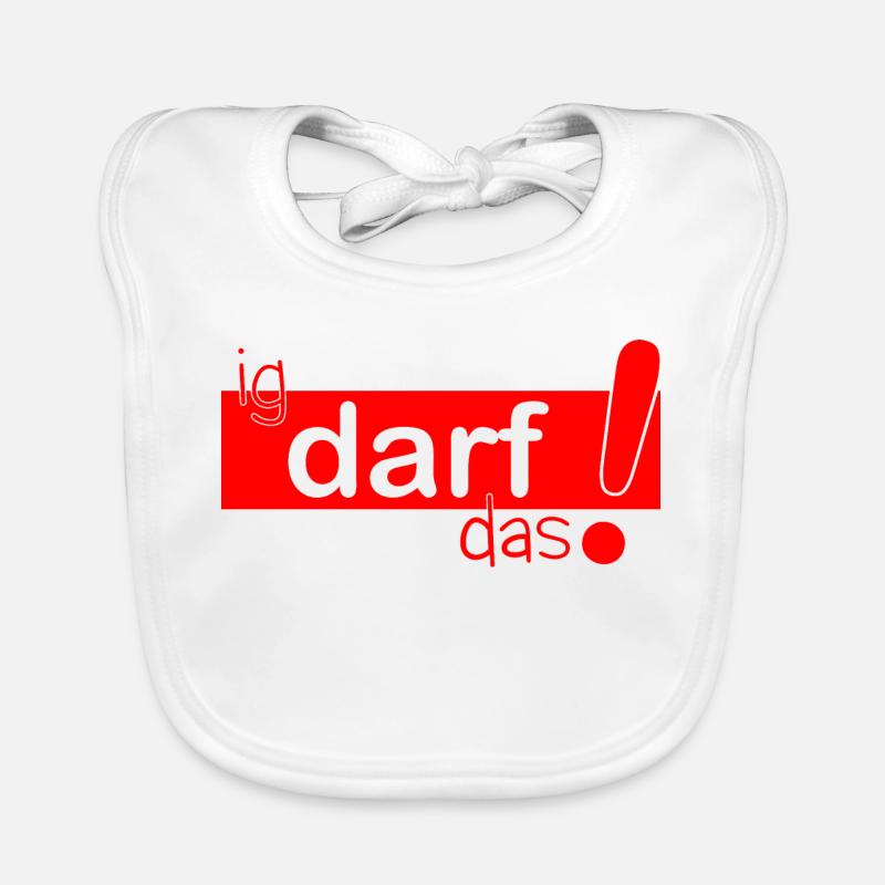 ig darf das! Baby Bio-Lätzchen