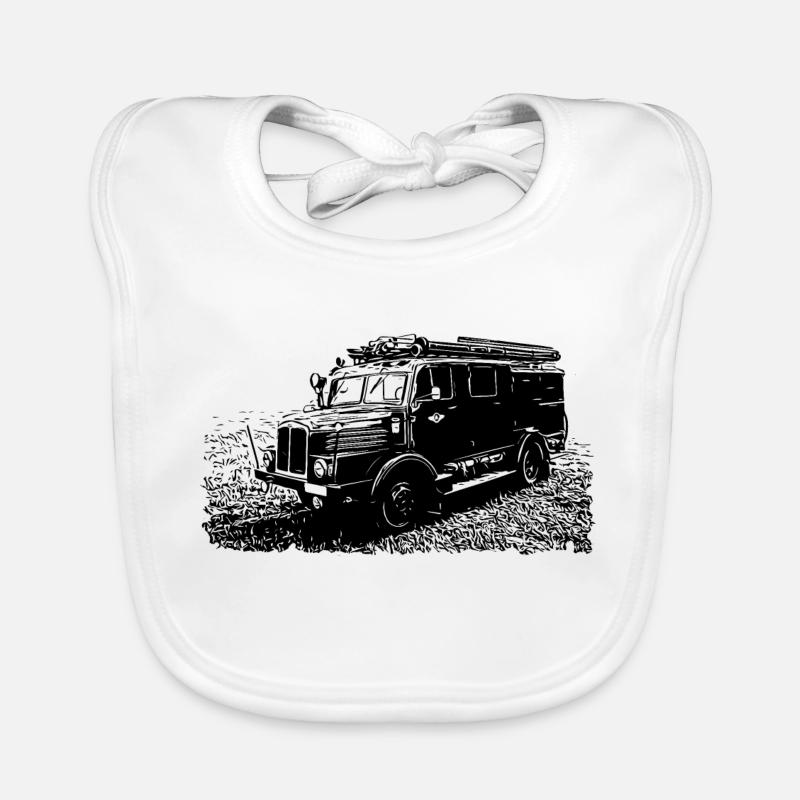 Brigade de pompiers IFA H3A Bavoir bio Bébé