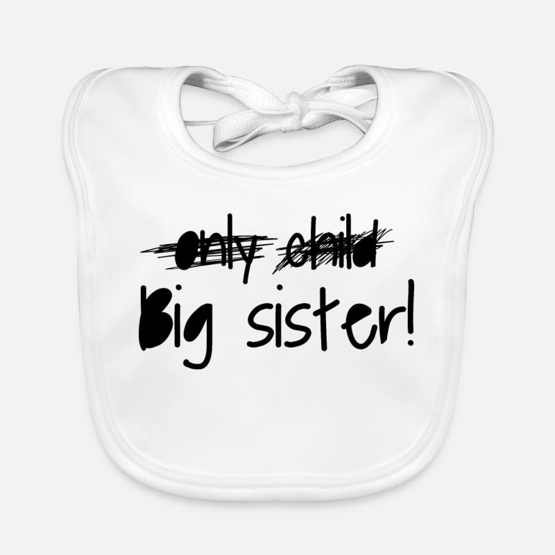 Big sister Organic Baby Bibs