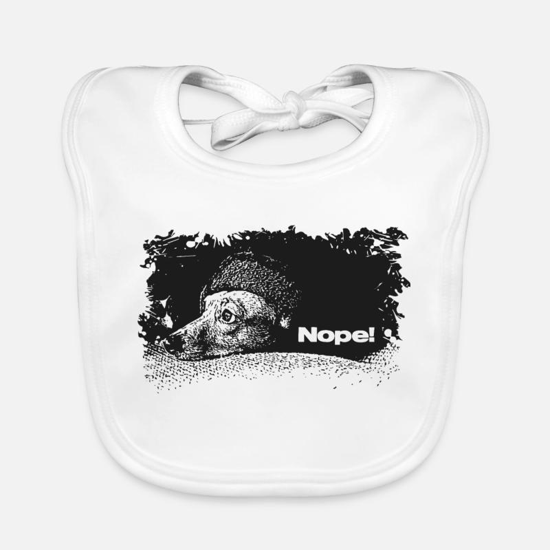 Nope - Not Today Organic Baby Bibs