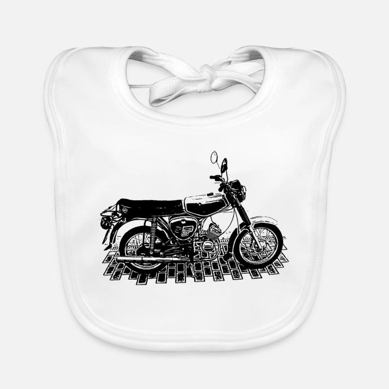 S51 - GDR Motorcycles Organic Baby Bibs