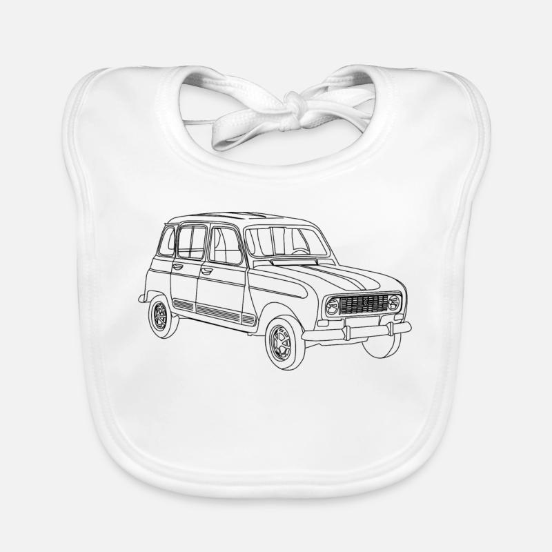 La 4L Bavoir bio Bébé