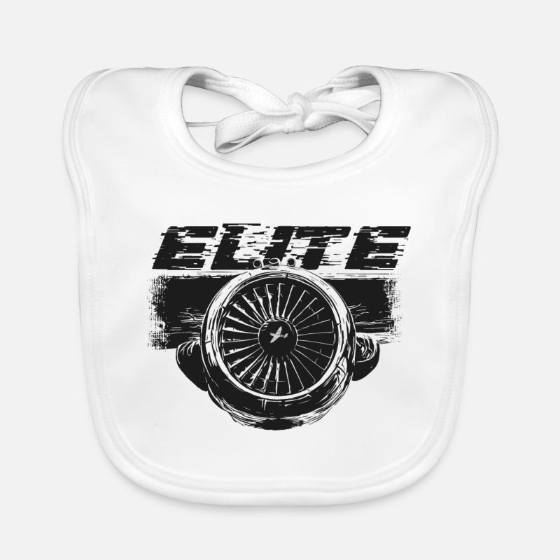 Flieger Elite Baby Bio-Lätzchen