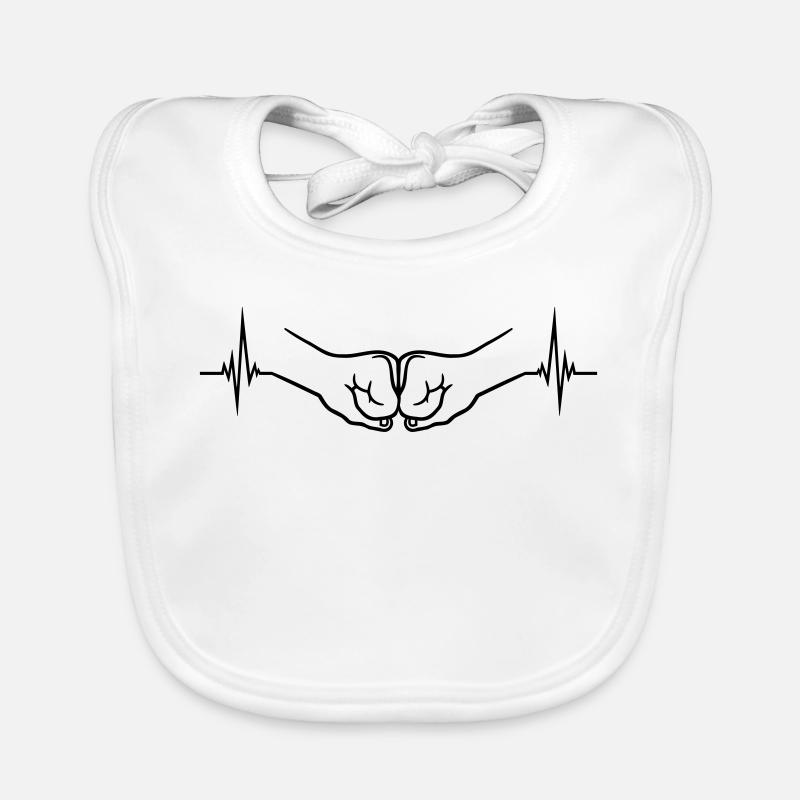 Impulsion de pompe à poing Bavoir bio Bébé