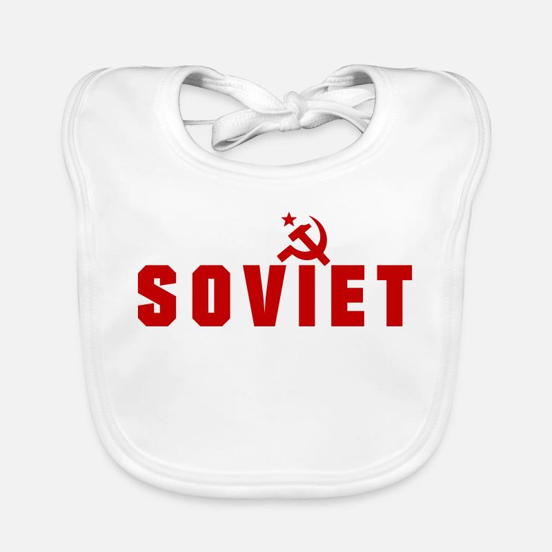 Soviet - Russia Organic Baby Bibs