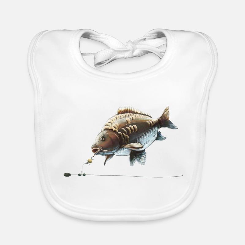 Conception de la pêche à la carpe Chod Rig pour les pêcheurs Bavoir bio Bébé