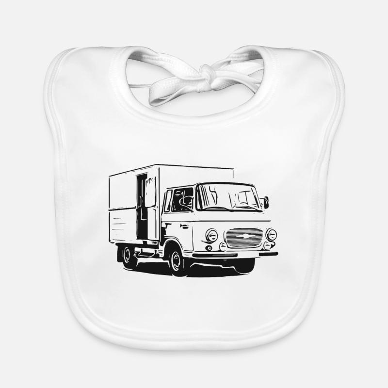 Barkas - Fourgon Bavoir bio Bébé