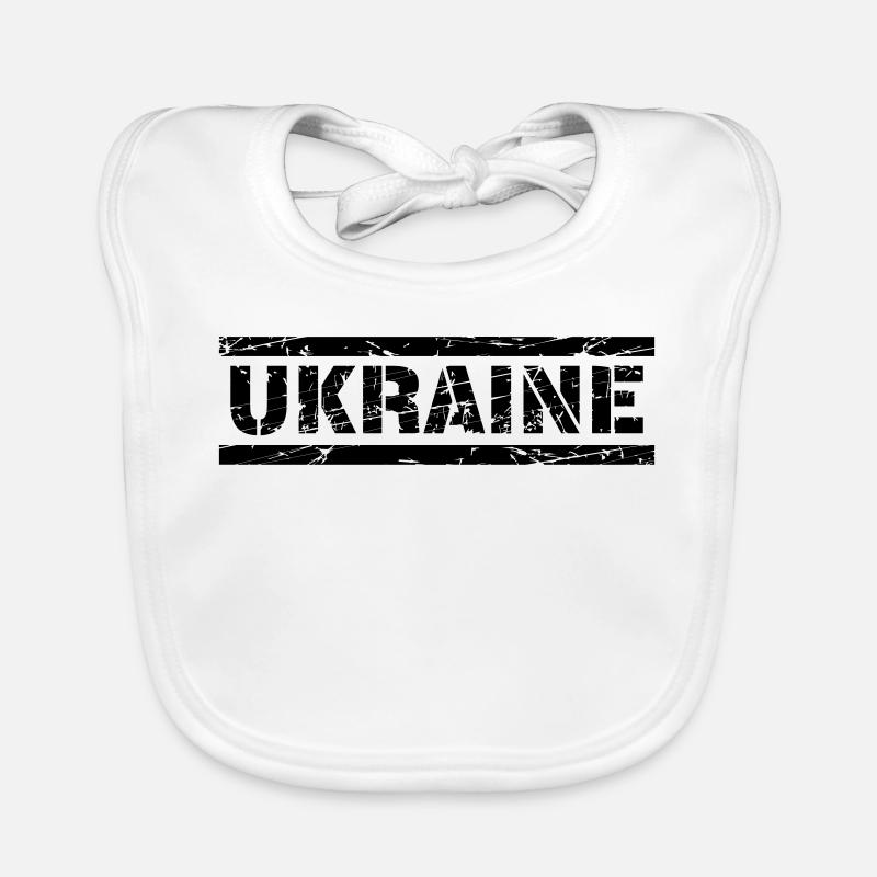 Ukraine Bavoir bio Bébé