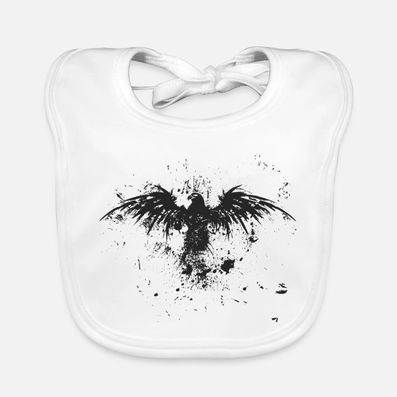 Eagle Grunge Look Bavoir bio Bébé