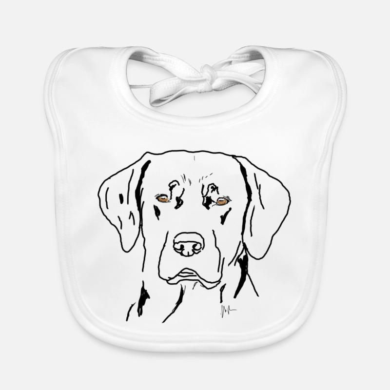 Labrador Bavoir bio Bébé