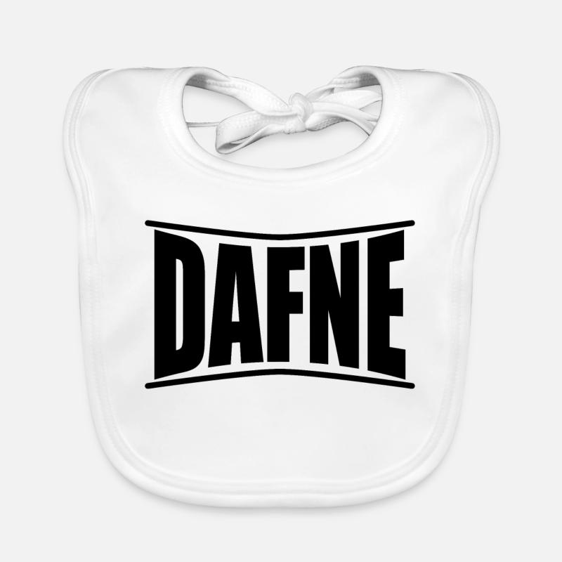 Dafne t-shirt gift idea Organic Baby Bibs