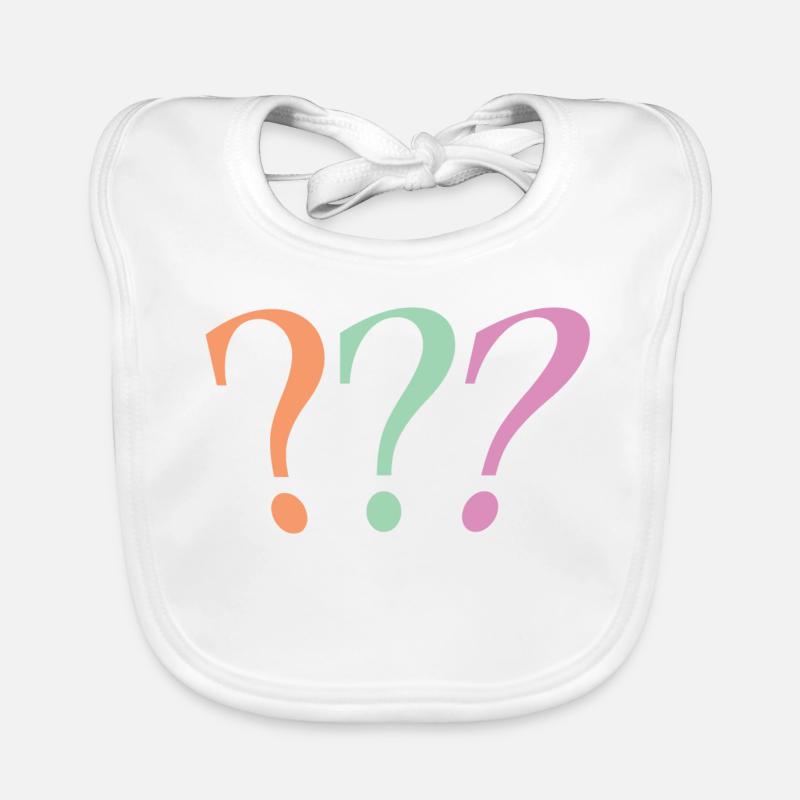 Point d’interrogation Bavoir bio Bébé