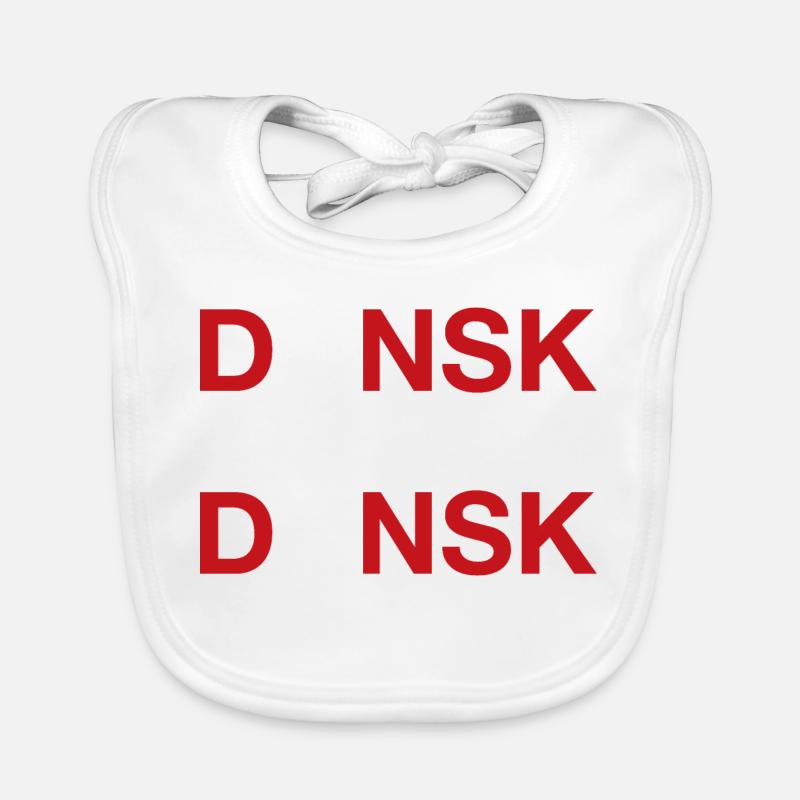 DANSK Drapeau danois Dänemark Danemark Bavoir bio Bébé