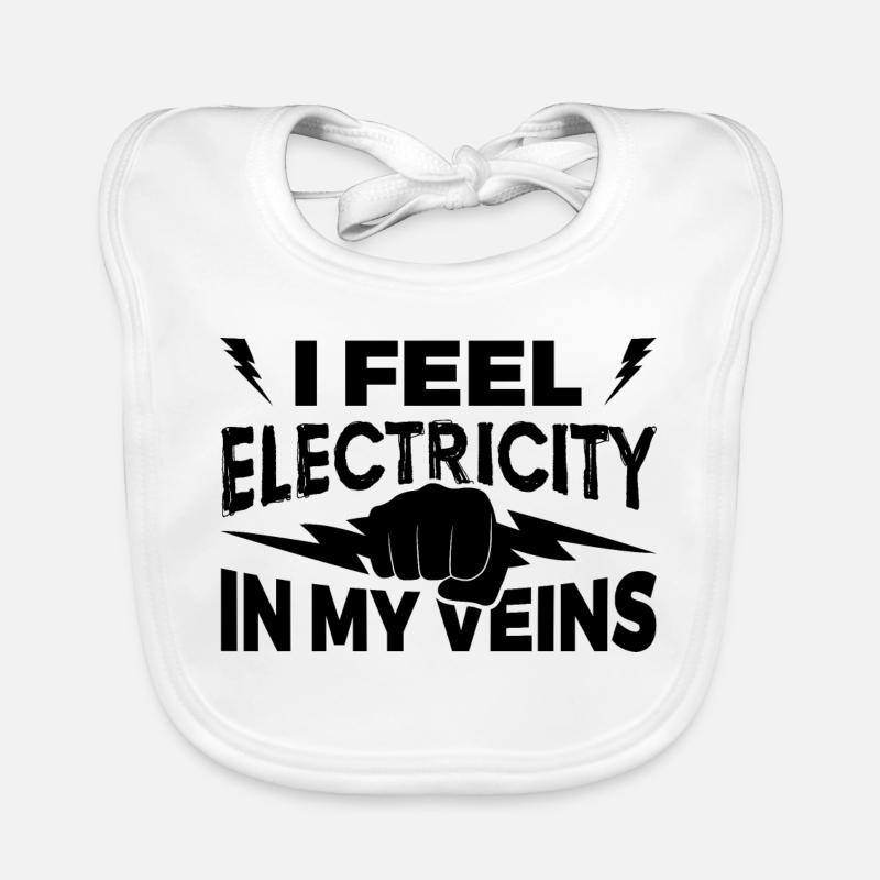 Electrical engineer Organic Baby Bibs