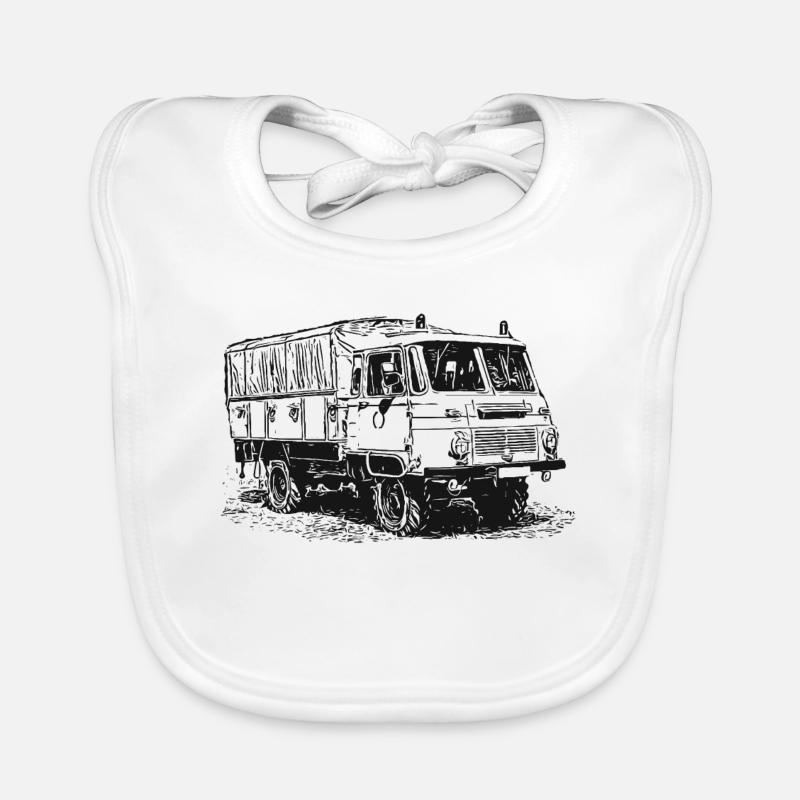 Robur LO LD MTW with blue light Organic Baby Bibs