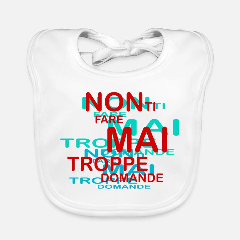 trop de questions Bavoir bio Bébé